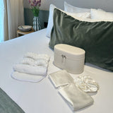 premium skincare cleansing set luxury silk eye mask