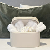 luxury skincare essentials facial cleansing set large cosmetic case